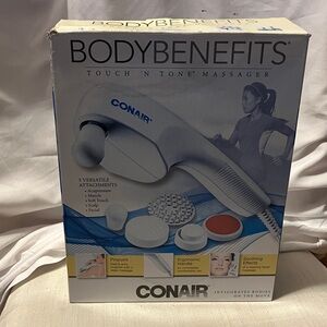 New.  never used , Conair Touch n Tone Massager. Personal size , perfect